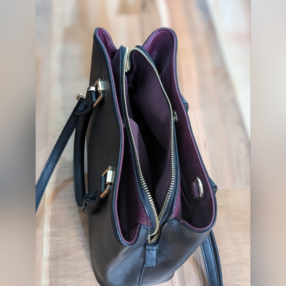 Aldo handbag satchel with crossover strap - Picture 5 of 8